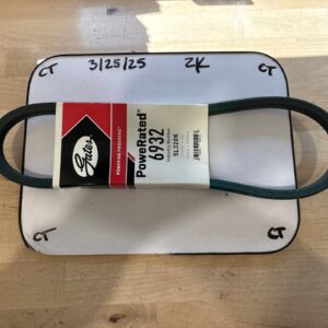 Gates 6932 PoweRated FHP Medium Horse-Power V-Belt 21/32” x 32”