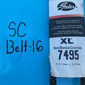 Gates 7495 XL 11A1255 Heavy Duty High Capacity Accessory Drive V-Belt