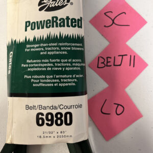 Gates Standard 6980 PowerRated Equipment Accessory Drive Belt