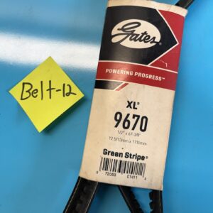 Gates Standard 9670 XL Automotive Green Stripe V-Belt