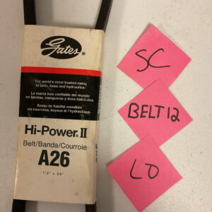 Gates Standard Hi-Power II A26 Belt