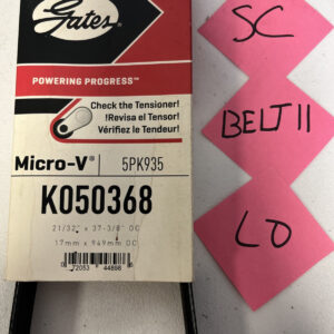 Gates Standard K050368 Micro-V Belt
