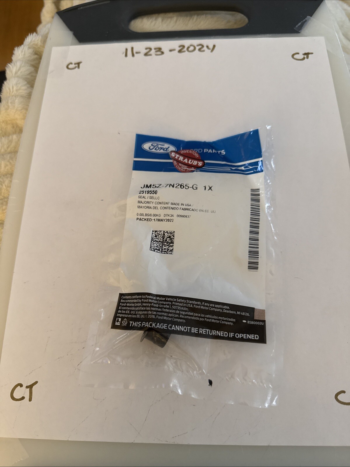 Genuine Ford Automatic Transmission Oil Pump Seal JM5Z-7N265-G