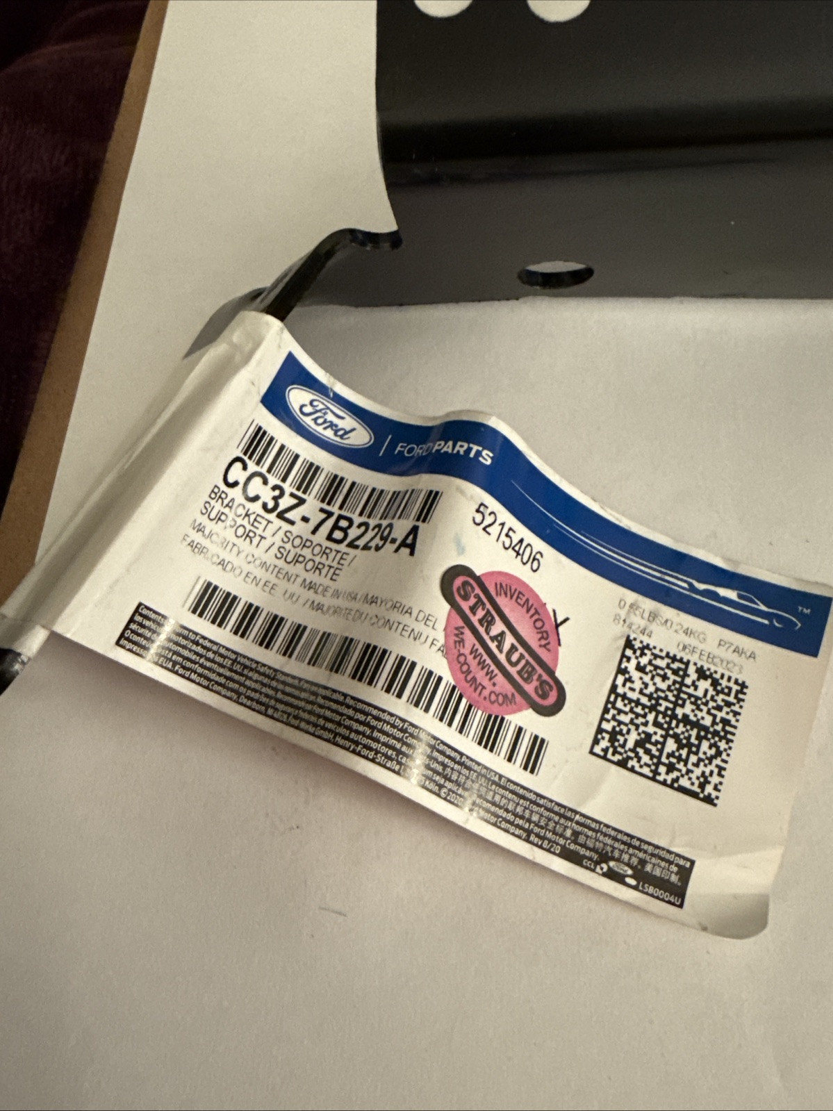 Genuine Ford Bracket CC3Z-7B229-A - Image 3