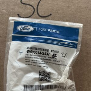 Genuine Ford Engine Coolant Outlet Housing Bolts- QTY2 -W500014-S437