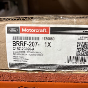 Genuine Ford Fiesta 2014-2018 Motorcraft BRRF207 C1BZ2C026A Rear Brake Rotor
