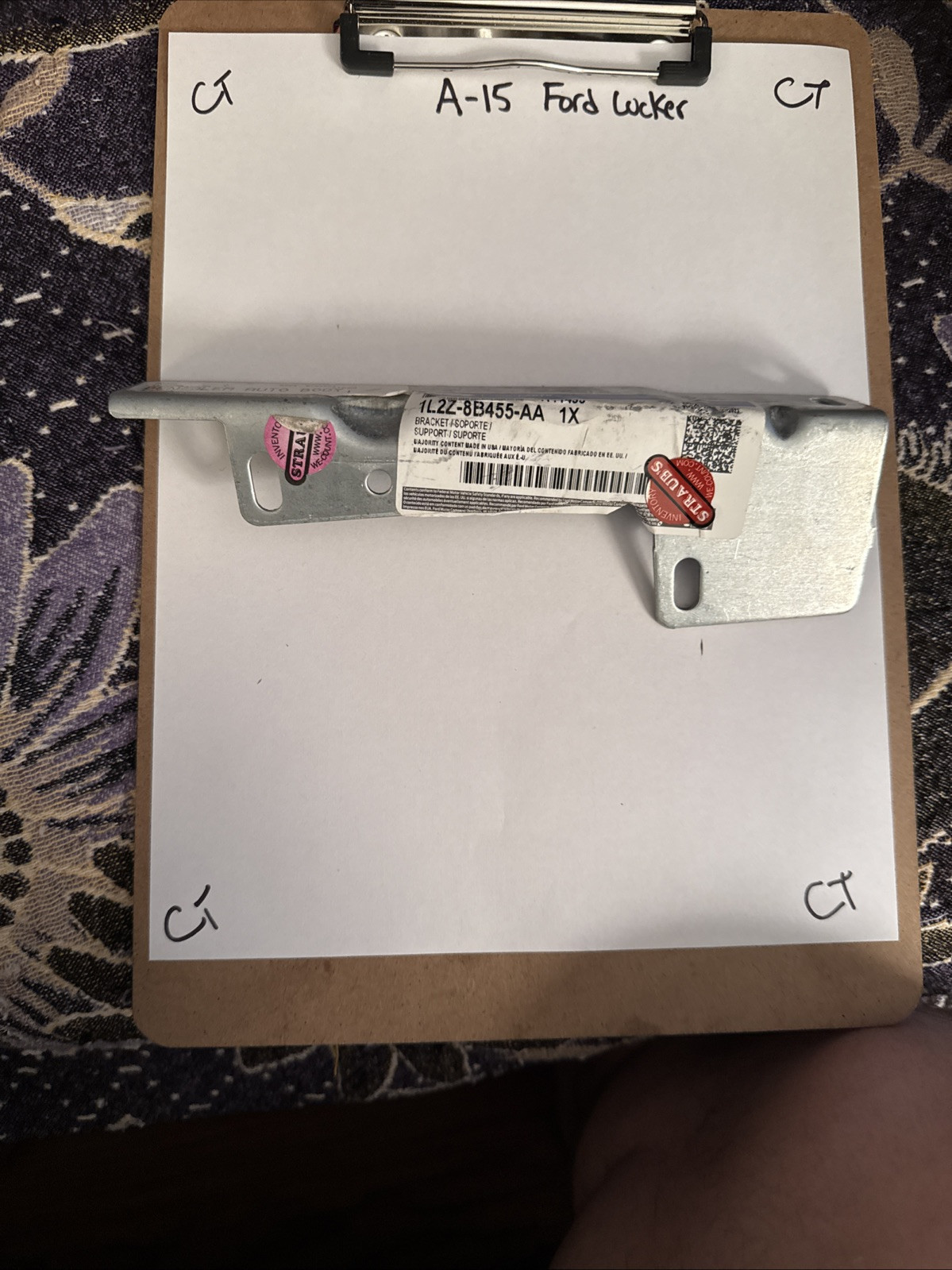 Genuine Ford Front Panel Support Bracket 1L2Z-8B455-AA