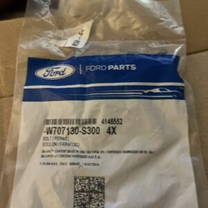 Genuine Ford Heat Shield Bolt -W707130-S300