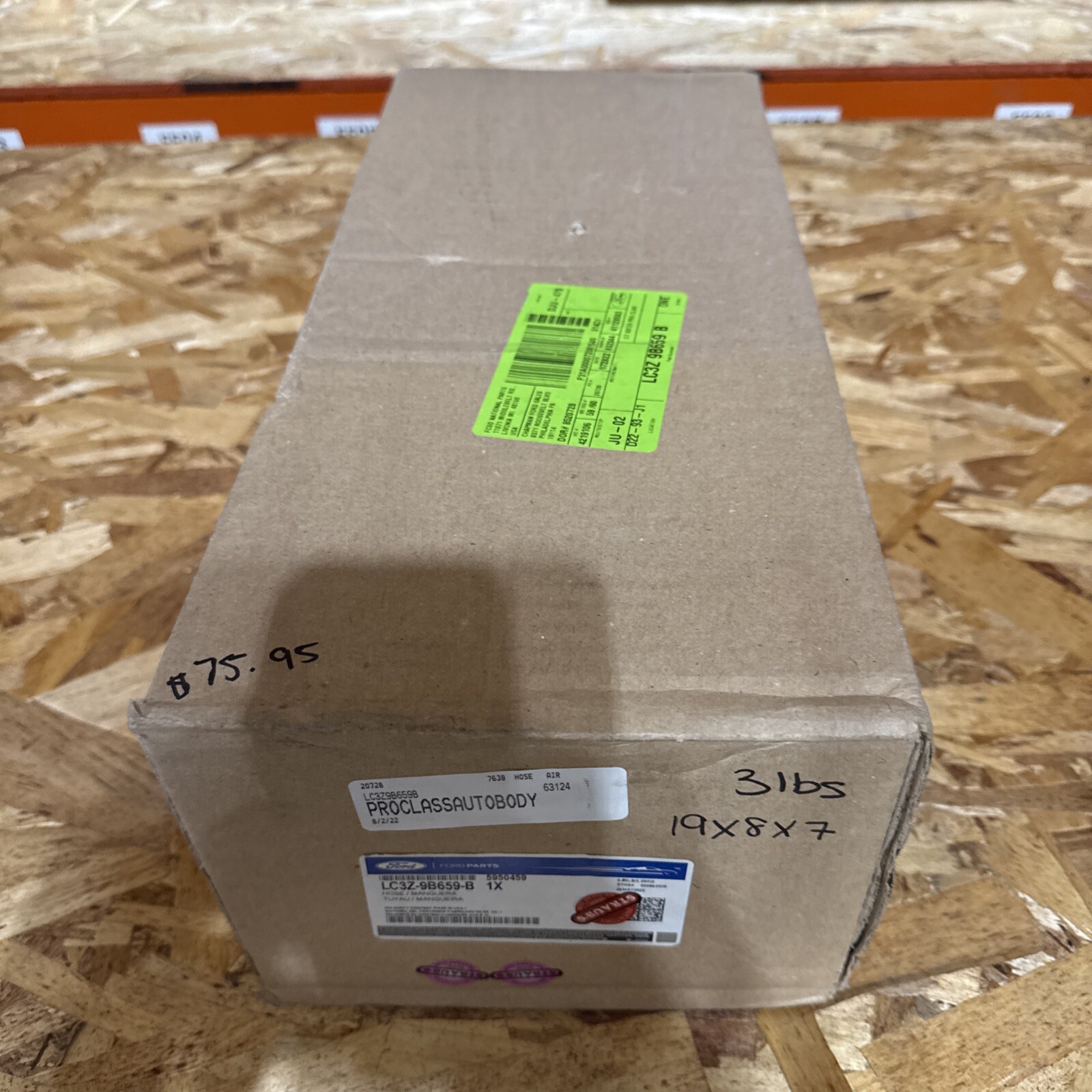 Genuine Ford Inlet Hose LC3Z-9B659-B - Image 3