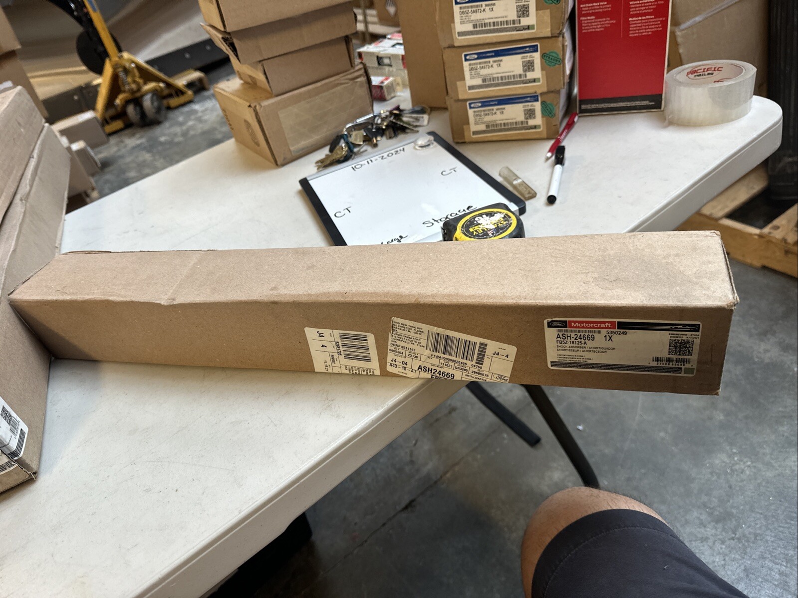 Genuine Ford Motorcraft Shock Absorber Asy OEM ASH-24669, FB5Z-18125-A - Image 3