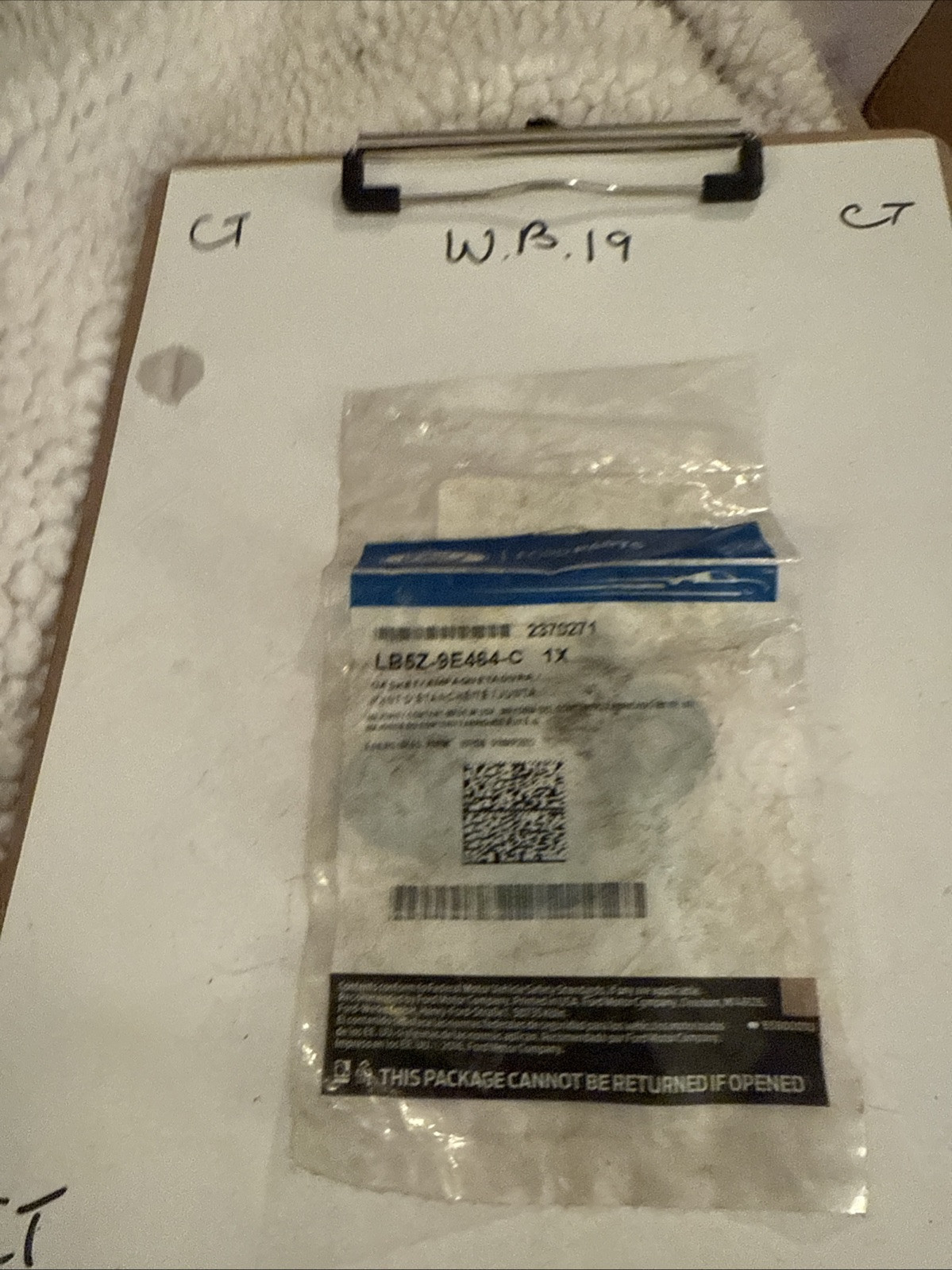 Genuine Ford OE Gasket LB5Z-9E464-C