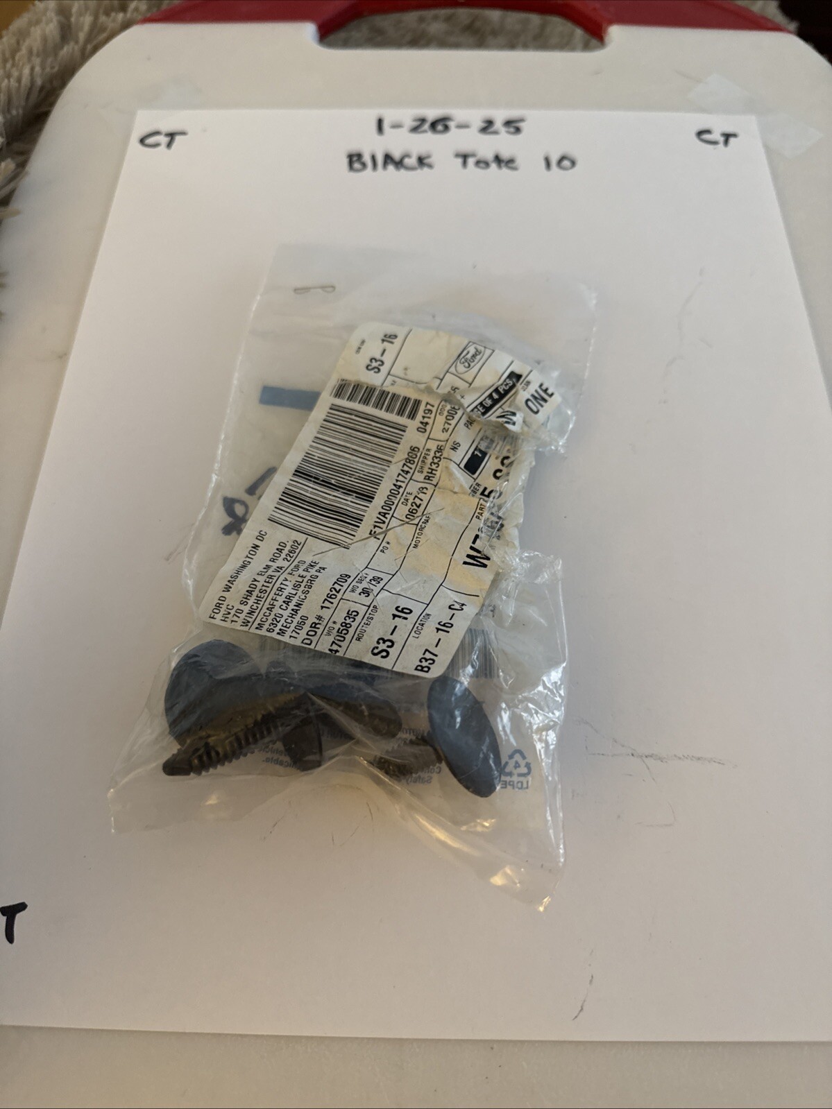 Genuine Ford OE Pin - Retaining W706635-SSW Sold Individually 1 Pin Only - Image 3