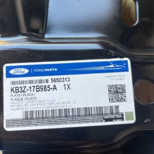 Genuine Ford OE Plate - Bumper Mounting KB3Z-17B985-A
