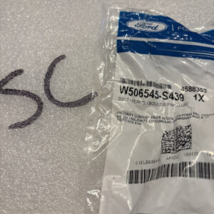 Genuine Ford OEM Rear Suspension-Shock Bolt W506545S439