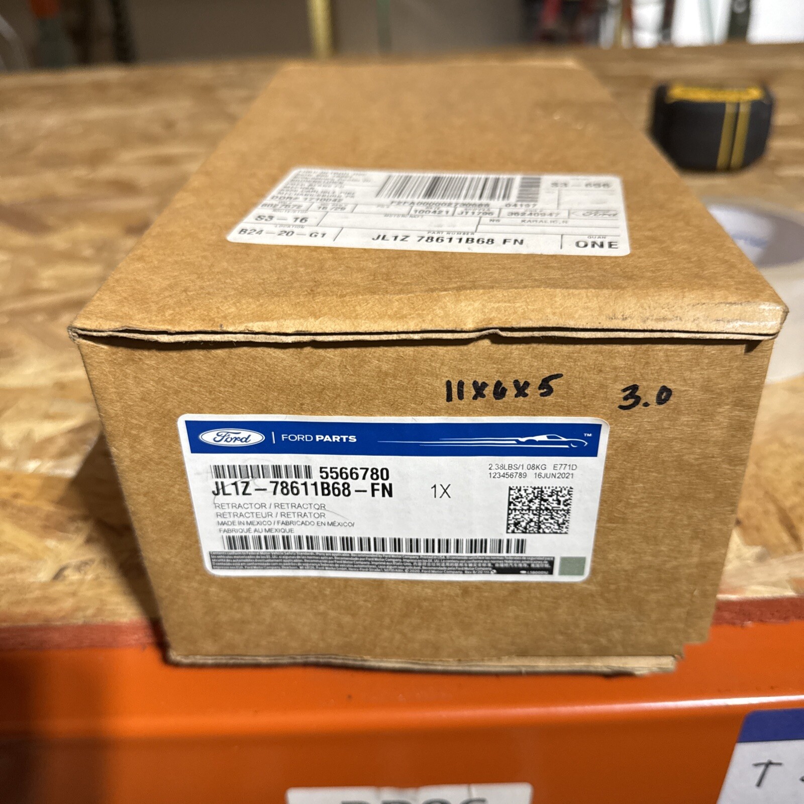 Genuine Ford Outer Belt Assembly JL1Z*78611B68*FN