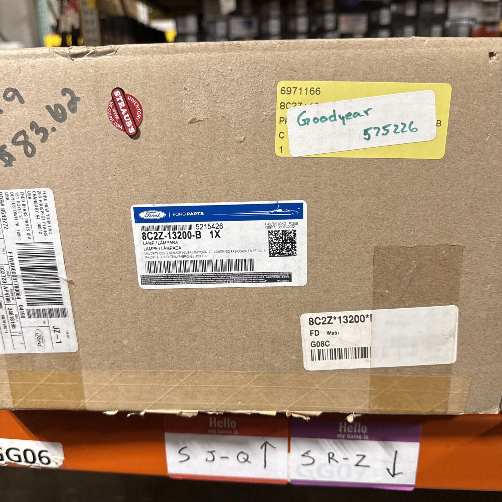 Genuine Ford Park Lamp 8C2Z-13200-B