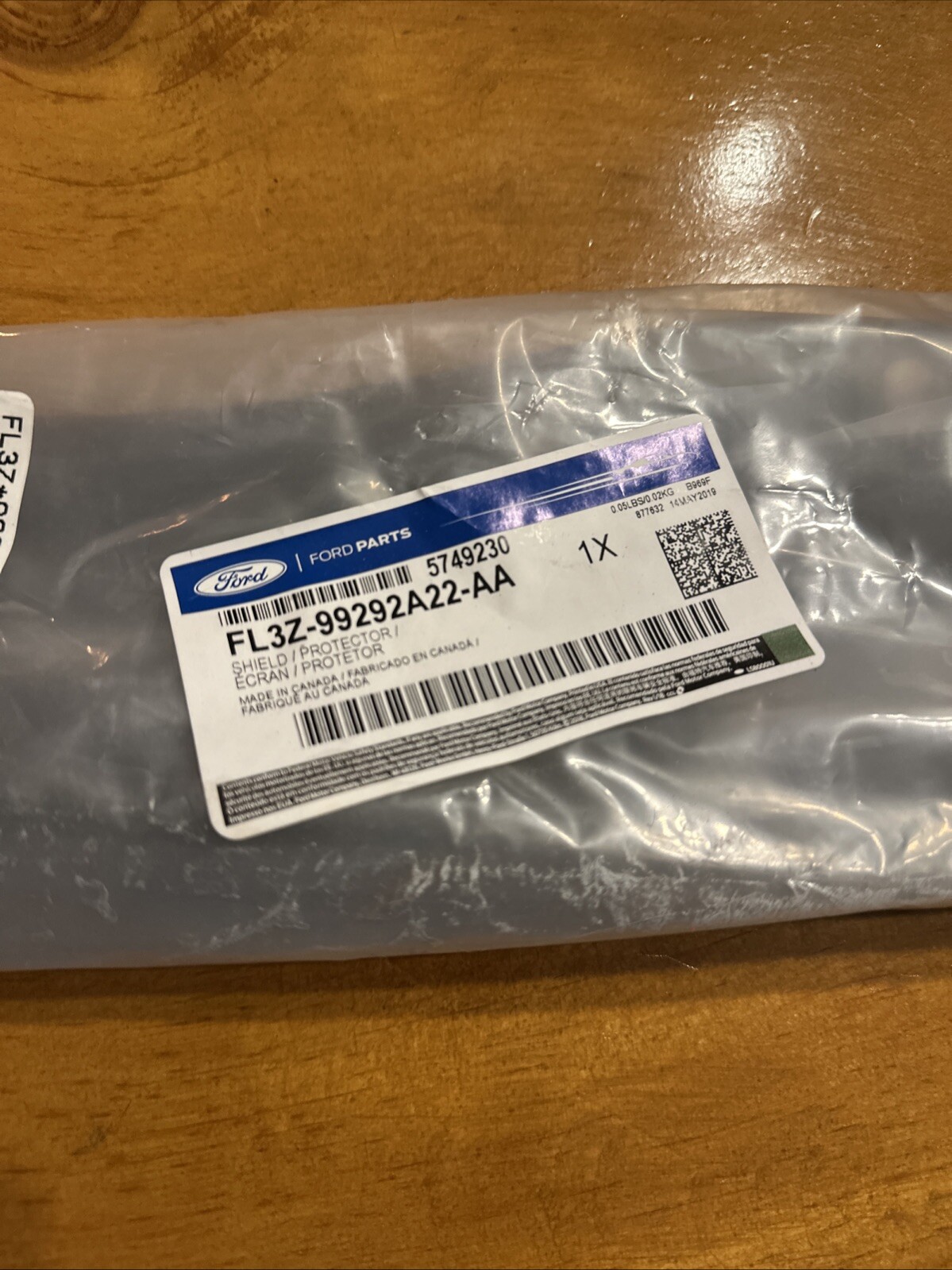 Genuine Ford Rear Deflector FL3Z-99292A22-AA