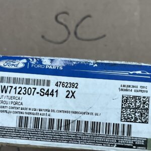 Genuine Ford Retainer Nut W712307-S441 (Quantity 2)