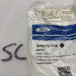 Genuine Ford Seal Screw W705132-S439