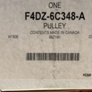 Genuine Ford Serpentine Idler Pulley F4DZ-6C348-A