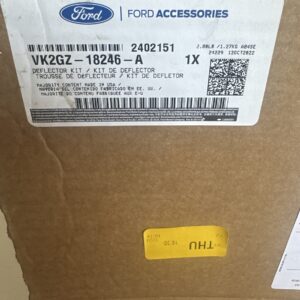 Genuine Ford Side Window Deflectors - Smoke VK2GZ-18246-A