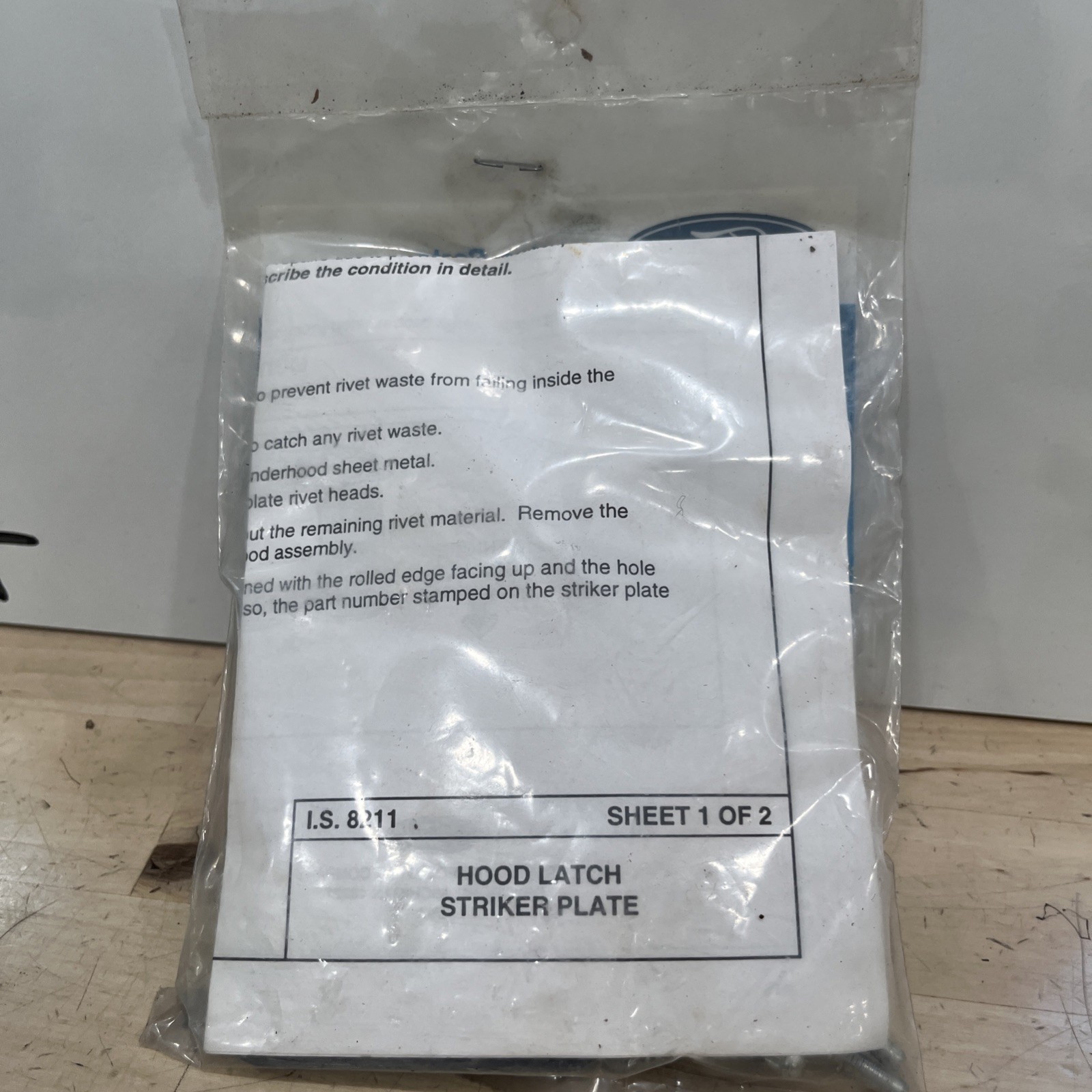 Genuine Ford Striker Assembly - Hood Lock F6AZ-16K689-BA - Image 4