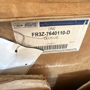 Genuine Ford Trunk Lid FR3Z-7640110-D Mustang Deck Kid