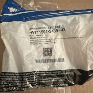 Genuine Ford Upper Control Arm Bolt W711504-S439