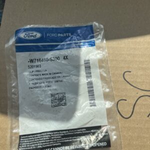 Genuine Ford Valance Panel Clip W716460-S300. QTY-4