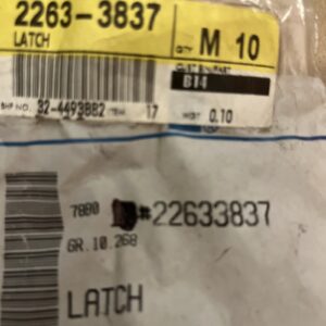 Genuine GM 22633837 Front Floor Console Rear Compartment Door Latch (sold 1 EA)