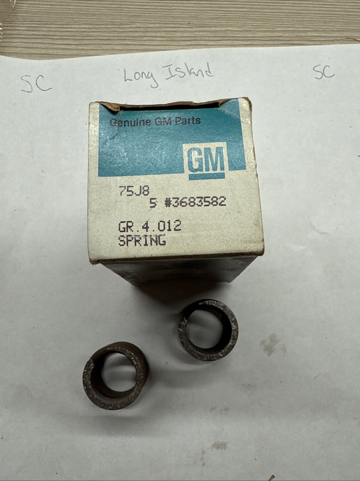 Genuine GM 3683582 Spring QTY-1 - Image 3