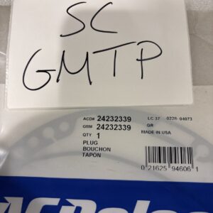 Genuine GM ACDelco 24232339 Plug Kit, Automatic Transmission Fluid Pump Cover