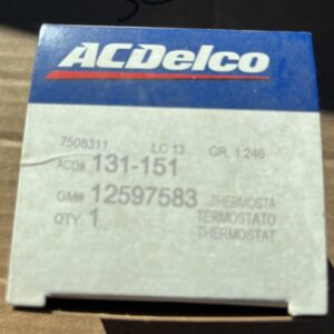 Genuine GM ACDelco OEM 131-151 / 12597583 Engine Coolant Thermostat NOS