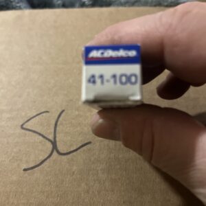 Genuine GM ACDelco OEM Iridium Spark Plug 41-100 NOS