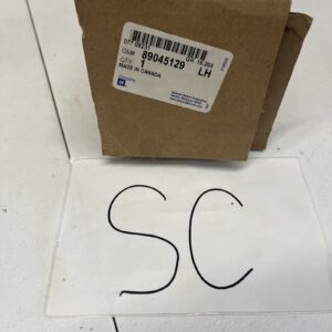 Genuine GM Medium Dark Pewter Driver Side Front Door Switch Bezel 89045129