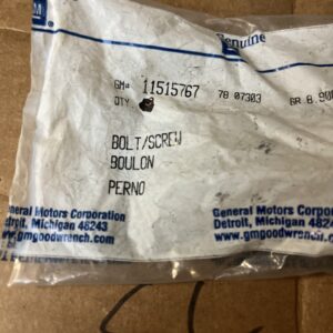 Genuine GM OEM 11515767 Trans Brace Bracket Bolt