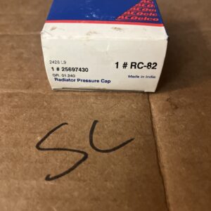 Genuine GM OEM ACDelco Cap 25697430 / RC82 NOS