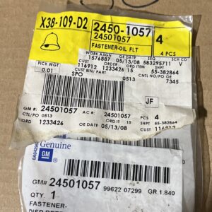 Genuine GM RetainerOil Fltr Drip Pan 24501057