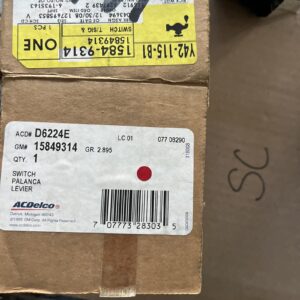 Genuine GM multi function Turn Signal Switch new OEM 15849314