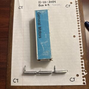 Genuine Gm NOS OEM 3927486 Fender Emblem 1968 Camaro 350. Right Side. In Box