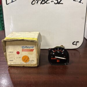 Genuine Mopar 83504459 Small Fuel Gauge Unleaded 1984-1990 NOS