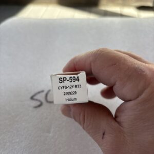 Genuine OEM Motorcraft SP594 Ford CYFS12YRT3 Spark Plugs Replaces SP542 SP578