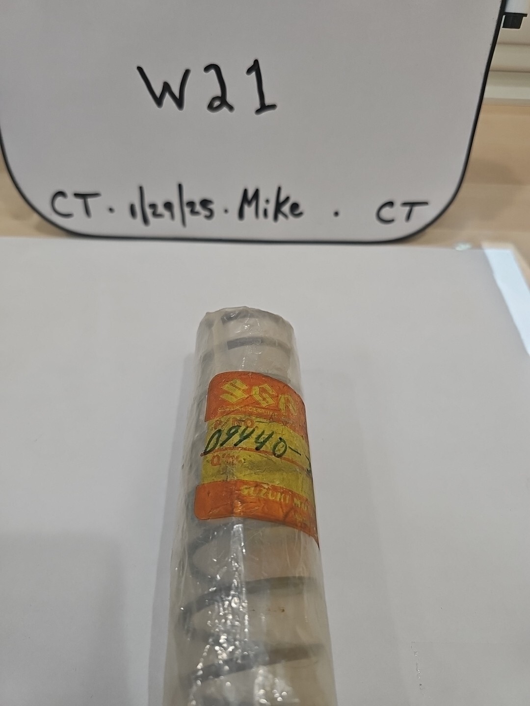 Genuine OEM Suzuki Marine 09440-31003 Drive Shaft Spring New Factory Boat Parts - Image 3