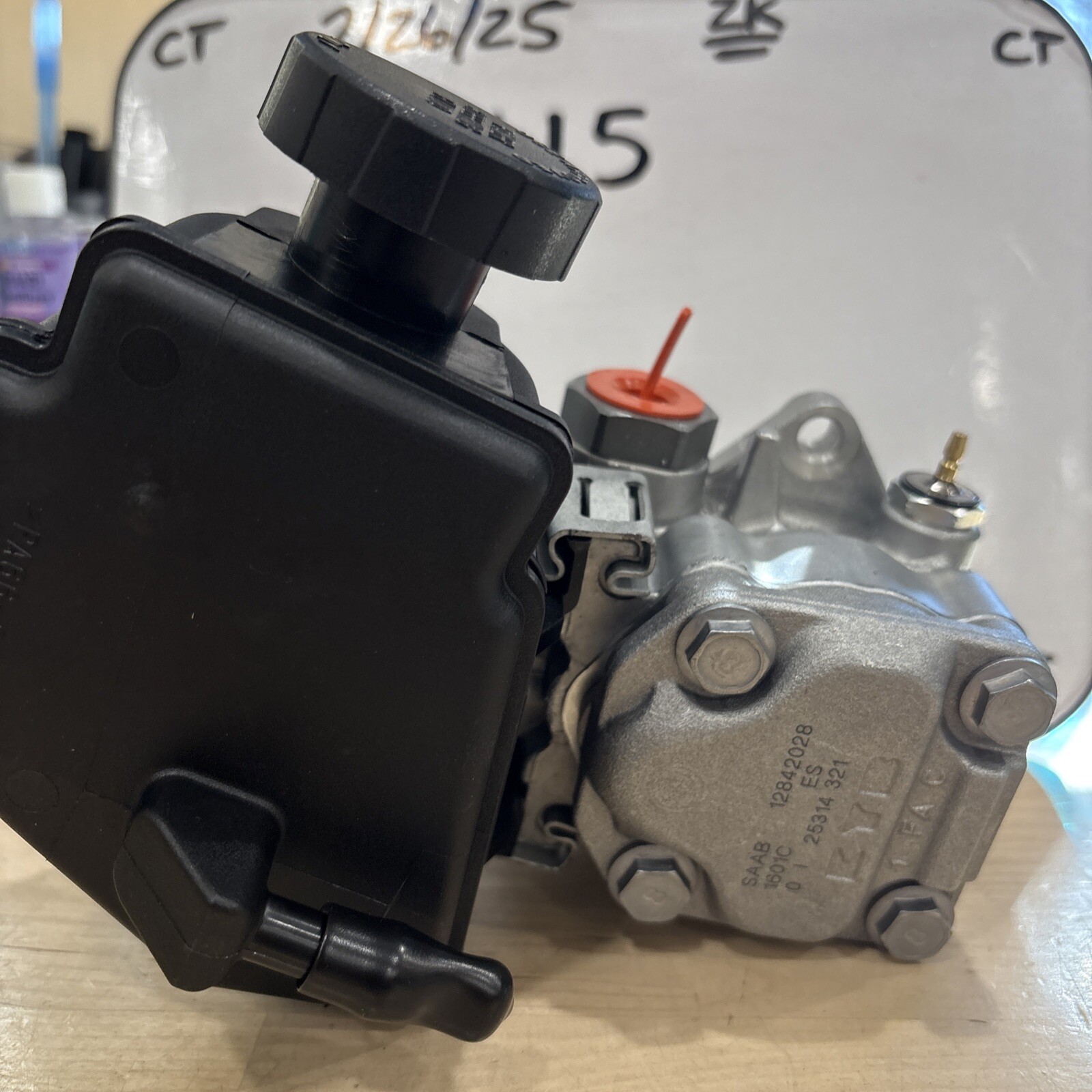 Genuine SAAB #12842028 Power Hydraulic Steering Pump - Image 3