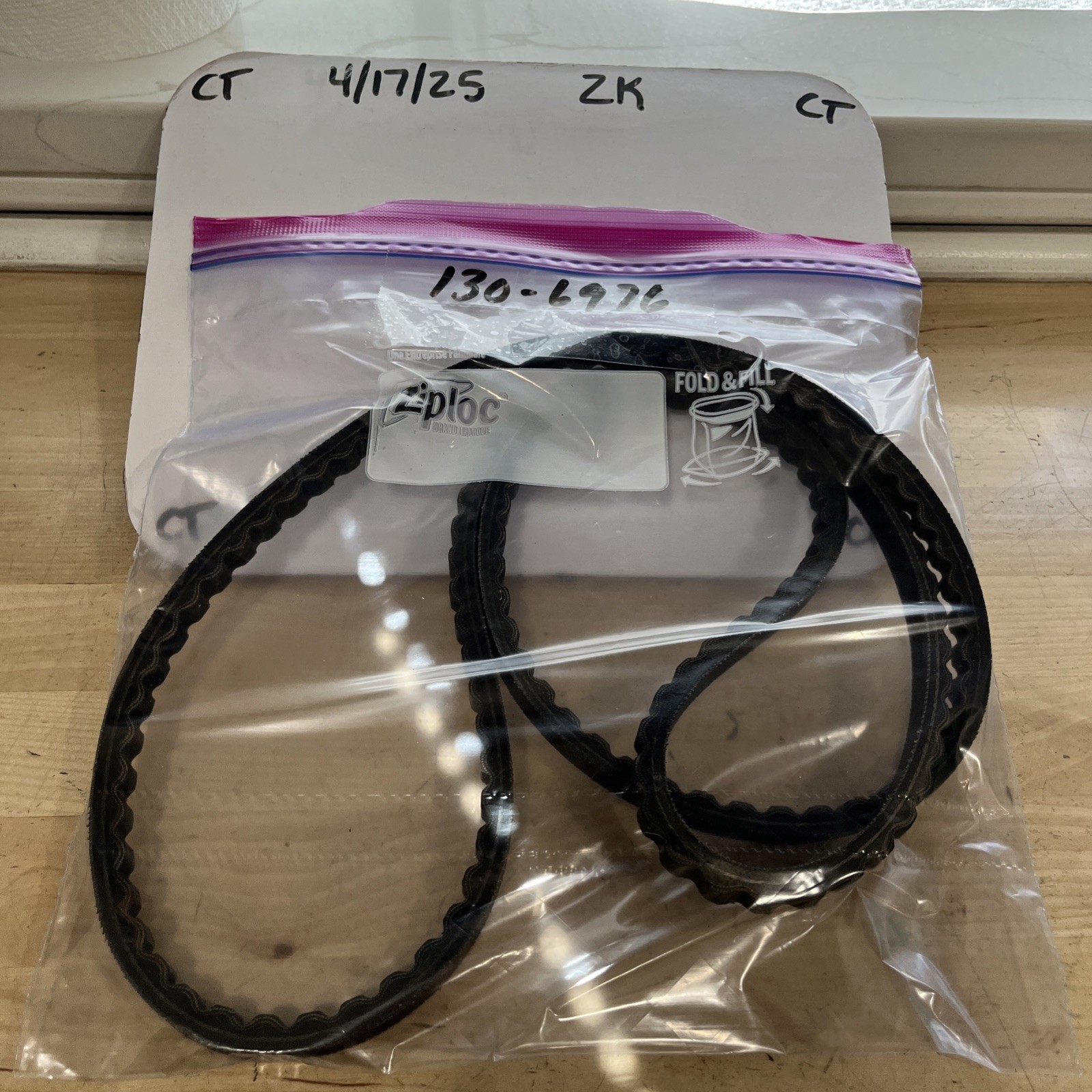 Genuine Toro 130-6975 Traction V-Belt 4200 Time Cutter 74650 74655