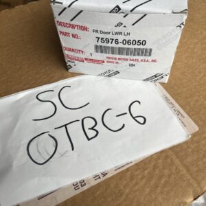 Genuine Toyota Camry 2012-2016 Black Out Tape 7597606050, genuine Toyota OEM