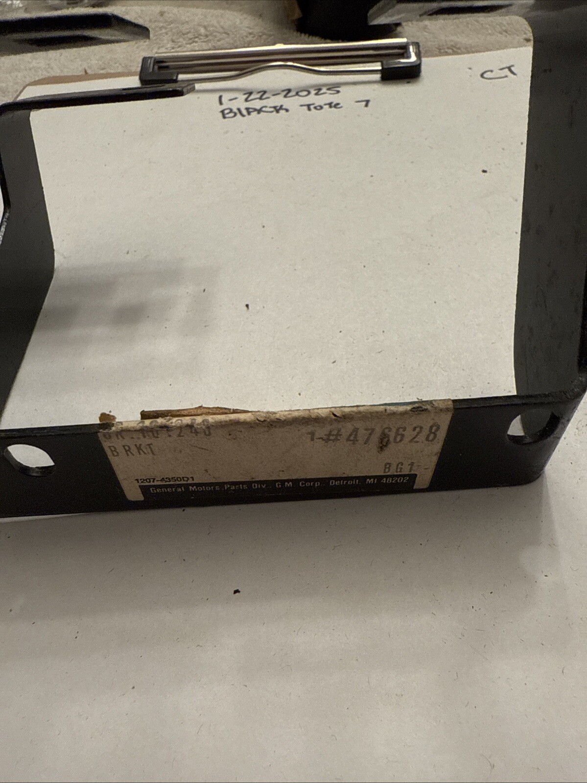 Gm Bracket 476628 Bracket - Image 3