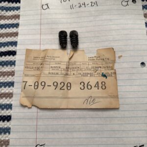 Gm Bumper 07712537 7712537 Nos OEM Genuine Gm