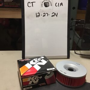 HIGH PERFORMANCE MOTORCYCLE OIL FILTER KN-146 with gasket NIB