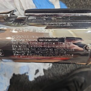 HONDA Motorcycle Exhaust System SANKEI 2384 HM MCR OEM Genuine